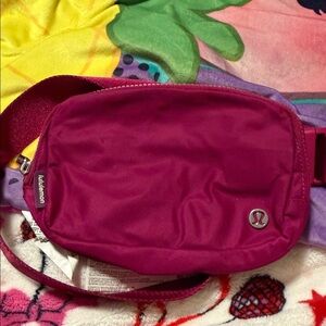 Lululemon Magenta Belt Bag